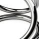 Потрійне ерекційне кільце Sinner Gear Unbendable &ndash; Triad Chamber Metal Cock and Ball Ring &ndash; Medium SO4618 фото 2
