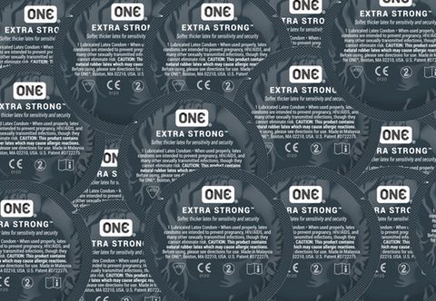 Набір: ONE Extra Strong - міцні, 15 шт MM26815 фото