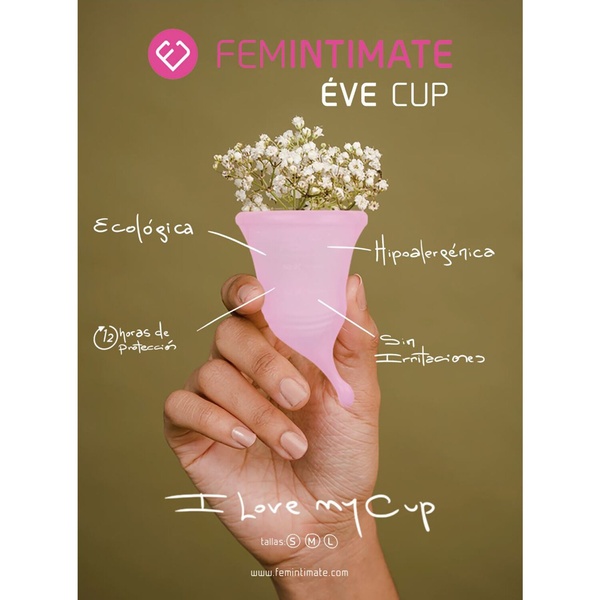 Менструальна чаша Femintimate Eve Cup New розмір S, об`єм — 25 мл, ергономічний дизайн SO6305 фото