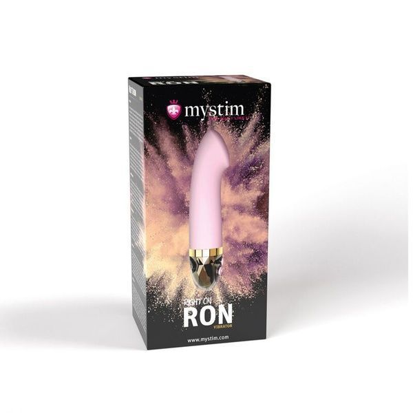 Вібратор для точки G Mystim Right on Ron Rose, 8 режимів, дуже потужний SO8138 фото