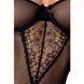 Корсет з пажами VELIA CORSET black XXL/XXXL - Passion Exclusive, трусики, напівпрозорий PS25209 фото 5