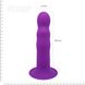 Двошаровий ділдо з вібрацією Adrien Lastic Hitsens 3 Purple, відмінно для страпона, діаметр 4 см, до SO5053 фото 7