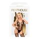 Бодістокінг з імітацією корсета та пояса для панчох Penthouse - Love Bud Black XL SO5279 фото 7
