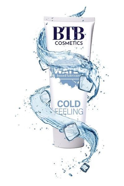 Охолоджувальна змазка на водній основі BTB COLD FEELING (100 мл) SO7544 фото