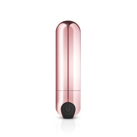 Віброкуля Rosy Gold &mdash; Nouveau Bullet Vibrator, перезаряджається SO4593 фото
