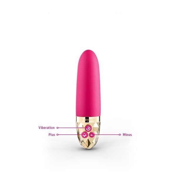 Вібратор Mystim Sleak Freak Pink, 8 режимів, внутрішня та зовнішня стимуляція SO8140 фото