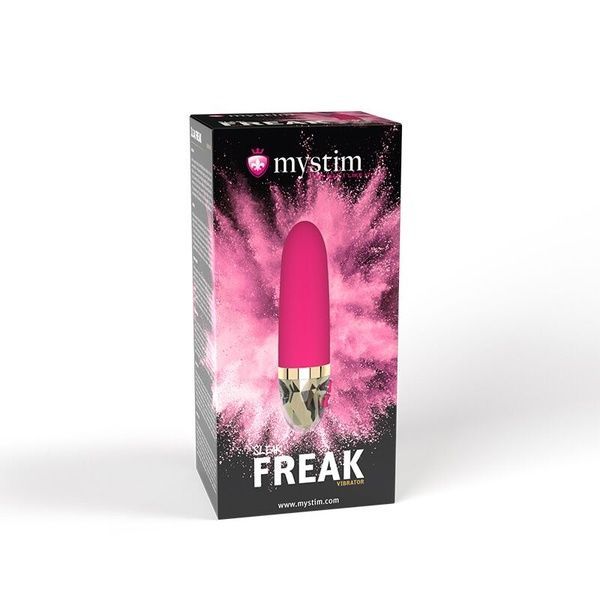Вібратор Mystim Sleak Freak Pink, 8 режимів, внутрішня та зовнішня стимуляція SO8140 фото