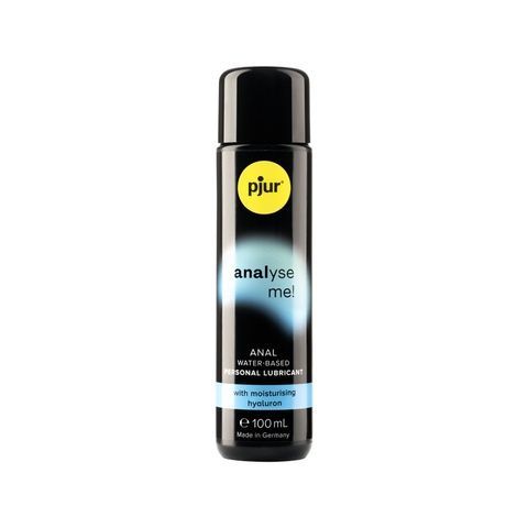 Анальний лубрикант pjur analyse me! Moisturising 100 мл, на водній основі, з гіалуроном PJ11740 фото