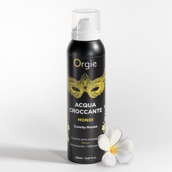 Масажна пінка Orgie &ndash; Acqua Croccante Monoi (150 мл), ефект бульбашок, що лопаються SX1491 фото