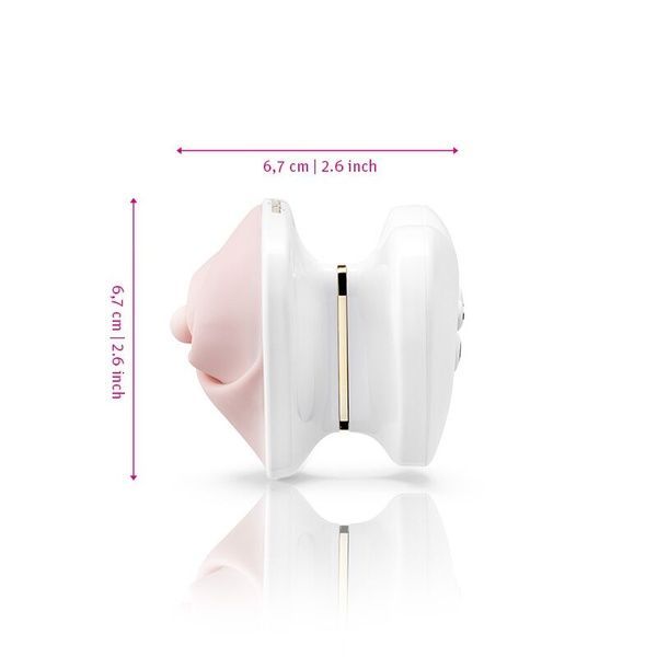 Вібратор для клітора Mystim Heart&acute;s Desire White, 8 режимів, дуже потужний SO8141 фото