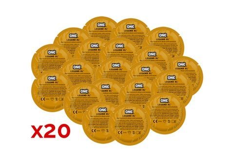 ONE Legend XL - великого розміру для пільшого комфорту &mdash; 20 шт. MP0083 фото