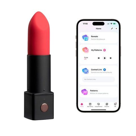 Вібратор-помада Lovense Exomoon, працює через застосунок SO6979 фото