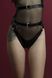Гартери Feral Feelings - Belt Briefs, трусики, натуральна шкіра, колір чорний SO3445 фото 5