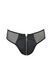 Чоловічі сліпи на блискавці Passion 042 SLIP TIMMY L/XL Black, екошкіра, сітка SO7597 фото 9