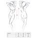 Костюм медсестри Passion AKKIE SET S/M, white, сорочка, трусики, шапочка EL10202 фото 2
