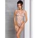 Еротичний боді з малюнком Passion LOVELIA BODY S/M, white SO4757 фото 3