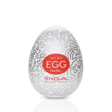 Мастурбатор-яйце Tenga Keith Haring Egg Party SO1650 фото