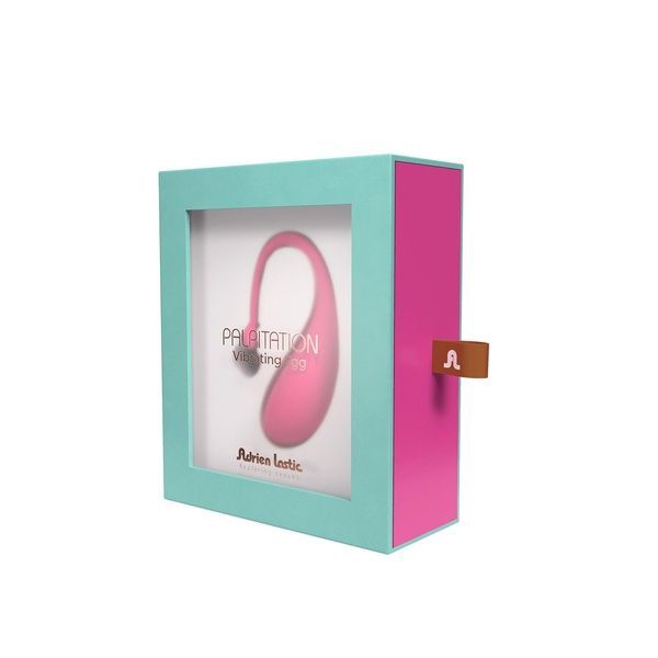 Смарт-віброяйце Adrien Lastic Palpitation Pink з глибокою вібрацією SO4866 фото
