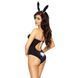 Костюм зайчика MAGNETICA SET black XXL/XXL - Passion, вушка і боді EL12703 фото 5