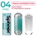 Мастурбатор Tenga Spinner 04 Pixel з пружною стимулювальною спіраллю всередині SO4298 фото 4