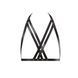 Портупея Bijoux Indiscrets MAZE &mdash; Halter Bra Harness Black SO2683 фото 9