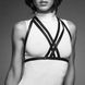 Портупея Bijoux Indiscrets MAZE &mdash; Halter Bra Harness Black SO2683 фото 11