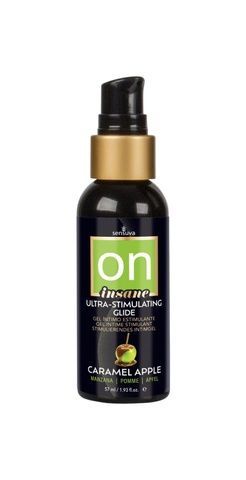 Збуджувальна змазка на гібридній основі Sensuva Ultra-Stimulating On Insane Caramel Apple (57 мл) SO3271 фото