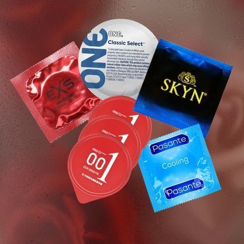 Комплект: EXS Glowing 6 шт ті що світяться.; EXS Warming латексні розігріваючі 6 шт.; OLO Warming розігріваючі 6 шт. MM2641 фото