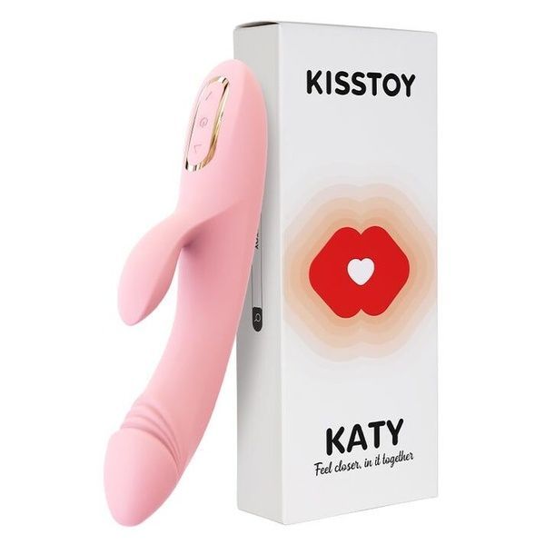 Вібратор-кролик з підігрівом KISSTOY Katy SO4950 фото