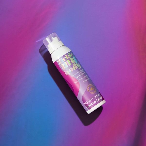 Масажна піна Love To Love TICKLE MY BODY Fresh Mint (150 мл) зволожувальна SO1386 фото