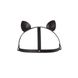 Маска кішечки Bijoux Indiscrets MAZE - Cat Ears Headpiece Black, екошкіра SO2684 фото 1