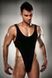 Чоловічий боді з високим вирізом стегна Passion 010 BODY black XXL/XXXL PSM0103 фото 1
