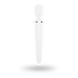 Вібромасажер Satisfyer Wand-er Woman (White/Chrome), водонепроникний, потужний, розмір XXL SO3458 фото 9