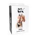 Портупея жіноча Art of Sex - Keliya, натуральна шкіра, розмір XS-2XL, колір чорний SO7504 фото 9