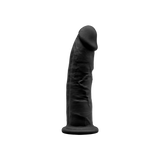 Фалоімітатор SilexD Robby Black (MODEL 2 size 6in), двошаровий, силікон + Silexpan, діаметр 3,5см SO3459 фото