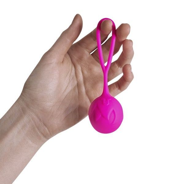 Вагінальні кульки Adrien Lastic Geisha Lastic Balls M&iacute;a Magenta (L), діаметр 4 см, маса 42 г AD40551 фото