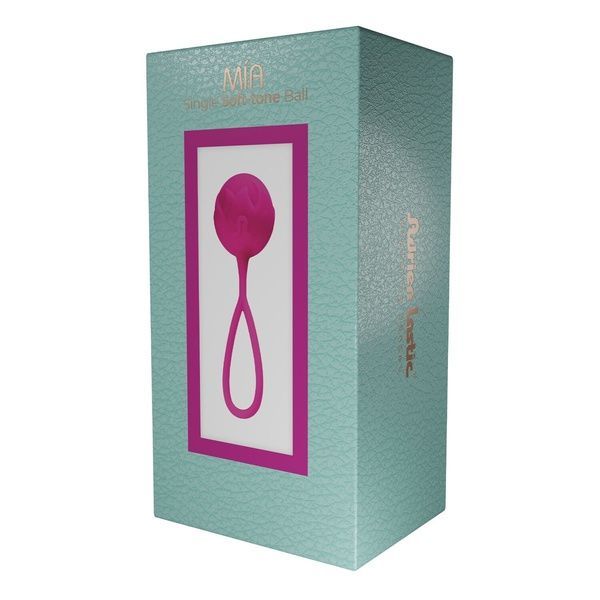 Вагінальні кульки Adrien Lastic Geisha Lastic Balls M&iacute;a Magenta (L), діаметр 4 см, маса 42 г AD40551 фото