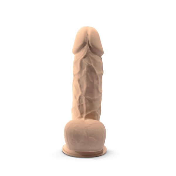 Фалоімітатор з вібрацією SilexD Norman Vibro Flesh (Model 1 size 8,5") + LRS, діаметр 5 см SO8208 фото