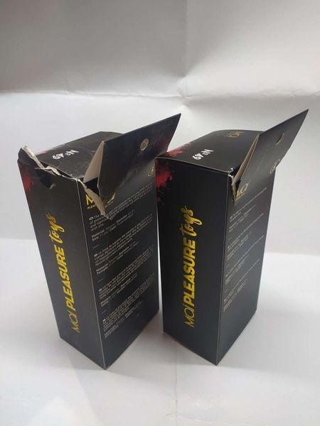 Анальна пробка з кристалом MAI Attraction Toys №49 Black (м`ята упаковка) SO4632-R фото