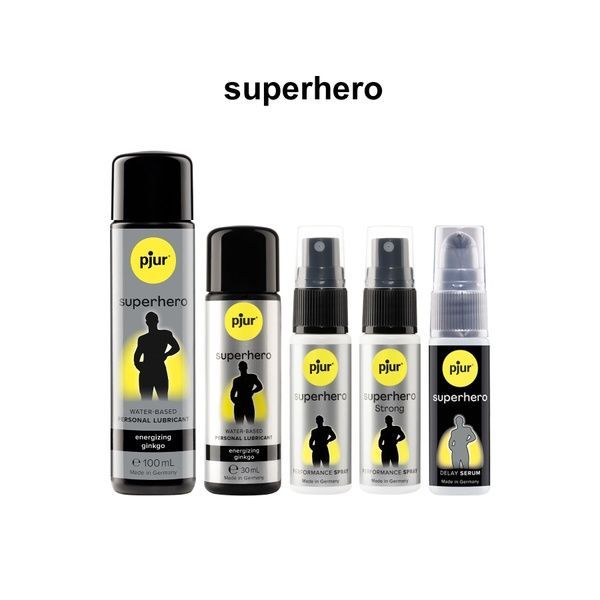 Спрей-пролонгатор pjur Superhero Performance Spray 20 мл, всотується в шкіру, природні компоненти PJ10450 фото
