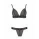 Комплект білизни Passion Exclusive GLAMISS SET XXL/XXXL, black PS27103 фото 8