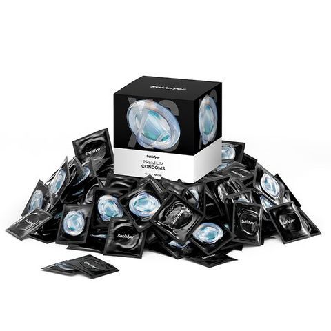 Набір презервативів Satisfyer Premium Condoms L (56 мм) 100 шт SX3268 фото