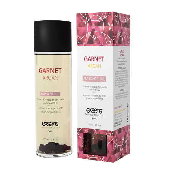 Масажна олія EXSENS Garnet Argan (чуттєве з гранатом) 100мл, натуральна SO2370 фото