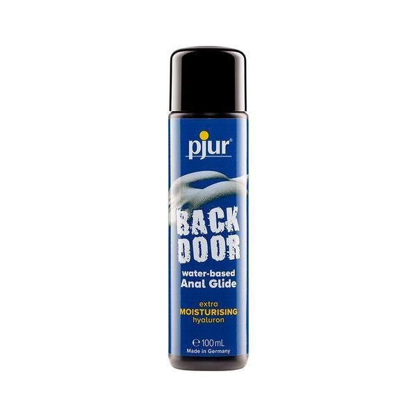 Анальний лубрикант pjur BACK DOOR Moisturising 100 мл, на водній основі, з гіалуроном, ефект силікону PJ11770 фото