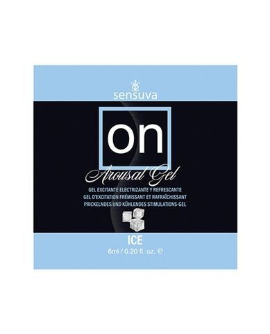 Пробник збуджувального гелю Sensuva - ON for Her Arousal Gel Ice (4 мл) SO3159 фото