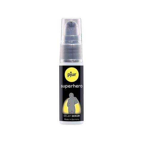 Сироватка-пролонгатор pjur Superhero Delay Serum 20 мл, створює ефект плівки, без оніміння PJ12090 фото