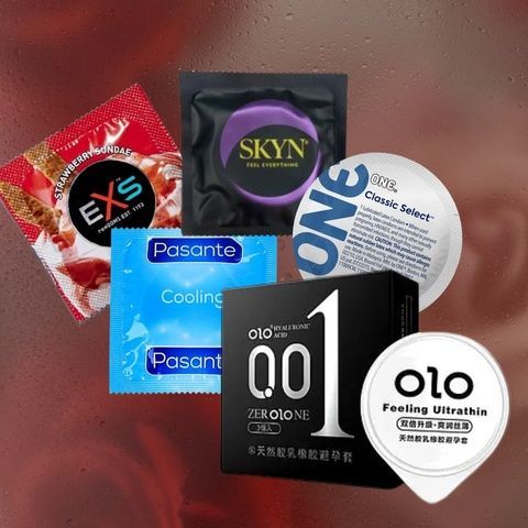 Набір: Skyn Non-Latex класичні безлатексні, 5 шт.; Skyn Intense feel безлатексні, з ребристою поверхнею, 2 шт.; Skyn Elite Non Latex, ультратонкі, безлатексні 3 шт.; EXS Cola Flavoured, ароматизовані, 5 шт.; MM27059 фото