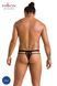 Чоловічі прозорі стринги Passion 029 THONG COLLIN L/XL Black, сітка SO7558 фото 12