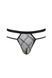 Чоловічі прозорі стринги Passion 029 THONG COLLIN L/XL Black, сітка SO7558 фото 9