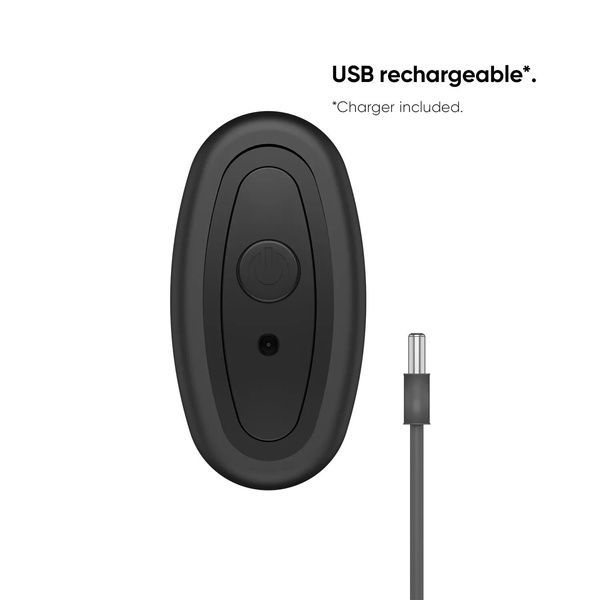 Вібромасажер простати Nexus G-Play Plus M Black, макс. діаметр 3 см, перезаряджуваний GPM001 фото